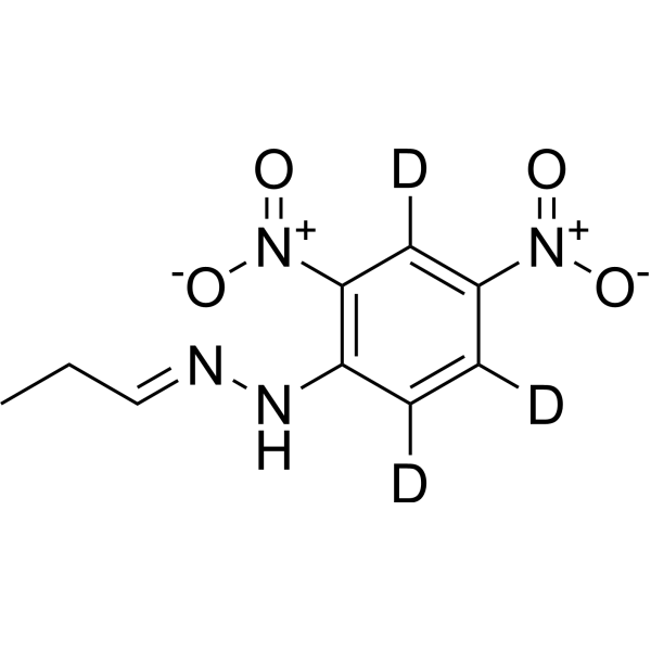 1-(2,4-Dinitrophenyl)-2-propylidenehydrazine-d3 (Propanal, (2,4-dinitrophenyl)hydrazone-d3) 259824-5